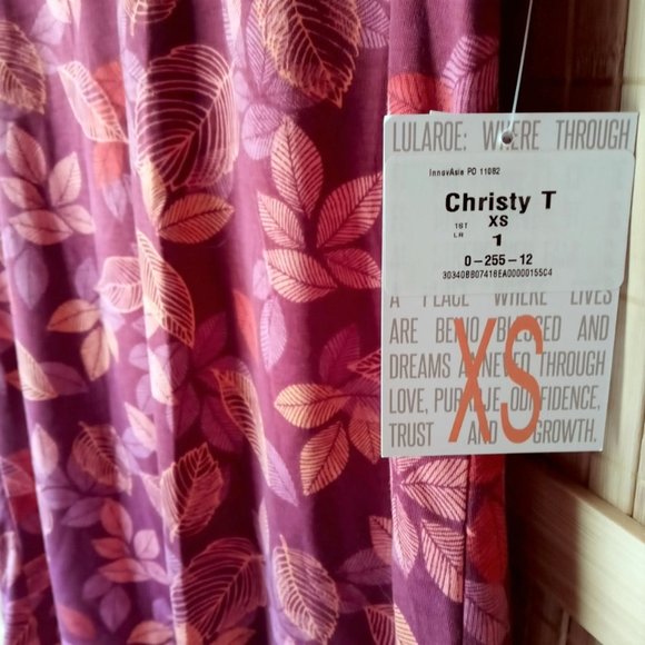 NWT LulaRoe Rose color Tunic - Picture 2 of 3